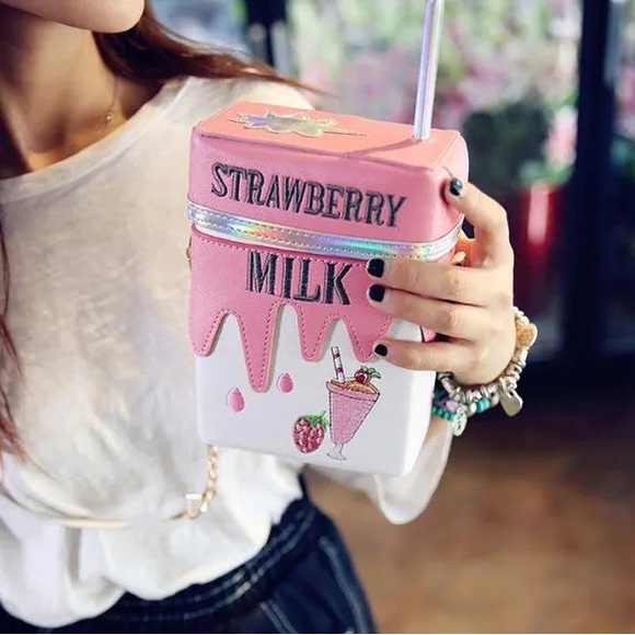 Strawberry milk & lemonade shoulder bag SD02476